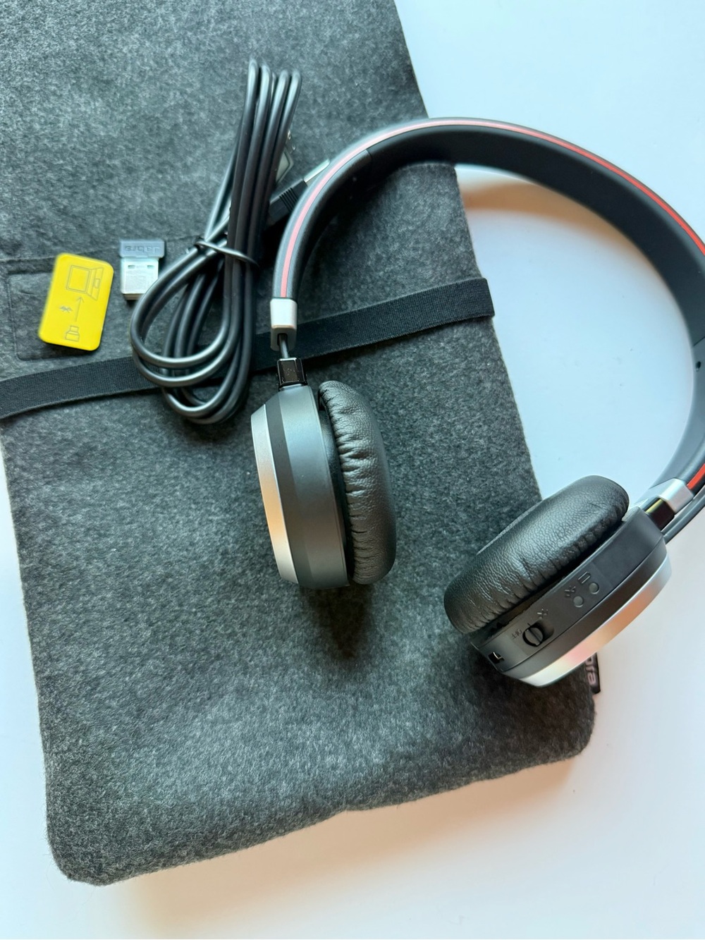 Jabra Evolve 65 SE Link Stereo Wireless Bluetooth Headset Headphones New in Box